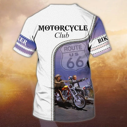 Custom 3D Biker Shirt, Motorcycle Club Uniform, Biker Gifts TO2692