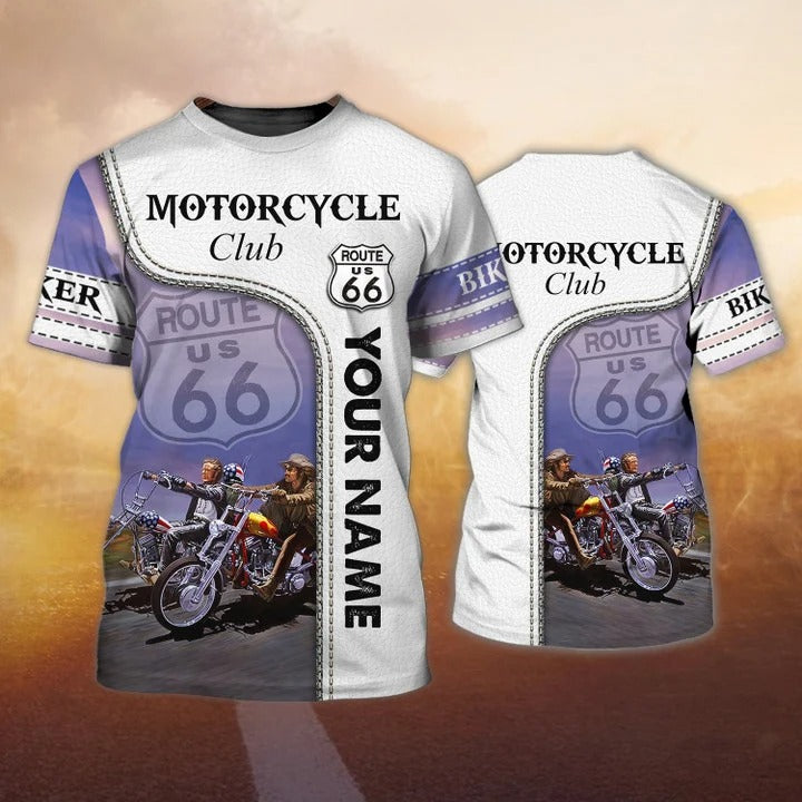 Custom 3D Biker Shirt, Motorcycle Club Uniform, Biker Gifts TO2692