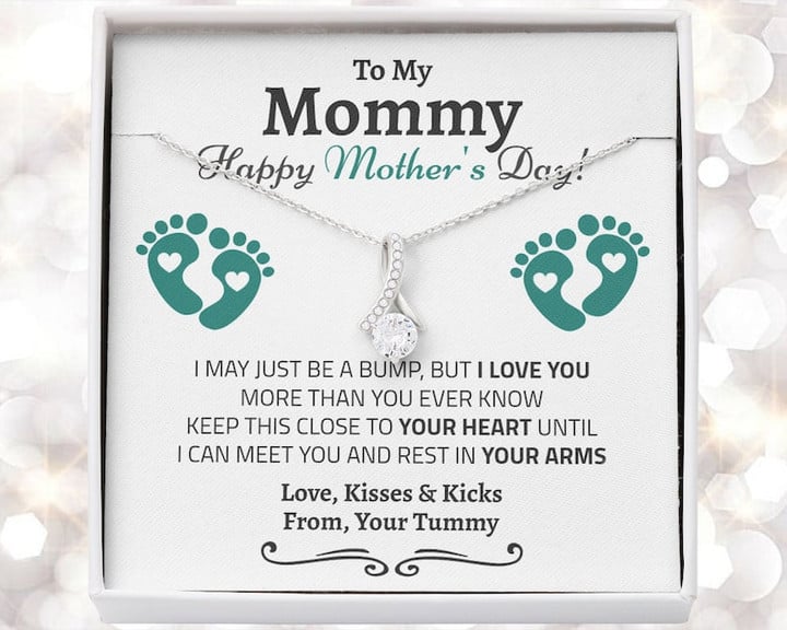 Pregnant Wife Mothers Day Gift, New Mom Mothers Day, First Mother's Day Gift from Bump, Mom To Be Mothers Day, Mothers Day Gift From Baby SO0261