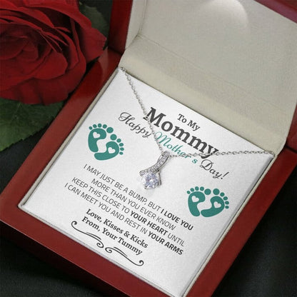 Pregnant Wife Mothers Day Gift, New Mom Mothers Day, First Mother's Day Gift from Bump, Mom To Be Mothers Day, Mothers Day Gift From Baby SO0261