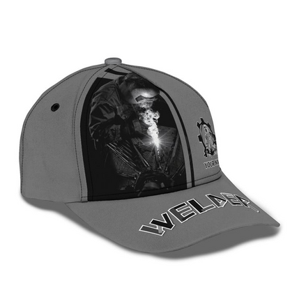 Welder Classic Cap Welding Personalized Name 3D Cap CA0453