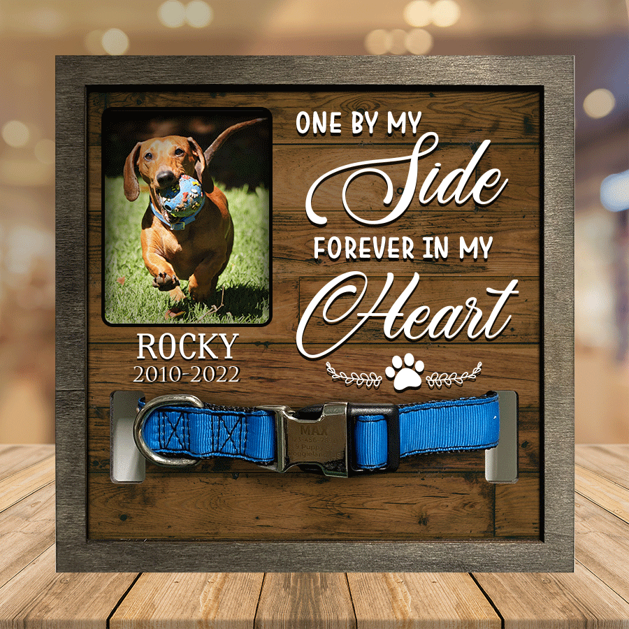 A Dachshund Pet Picture Frames Memorial Dog hardest to say goodbye Dog Lover Gift, Memorial Gifts SO0350