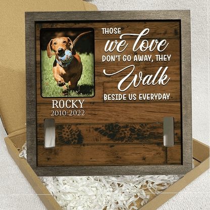 A Dachshund Pet Picture Frames Memorial Dog hardest to say goodbye Dog Lover Gift, Memorial Gifts SO0350