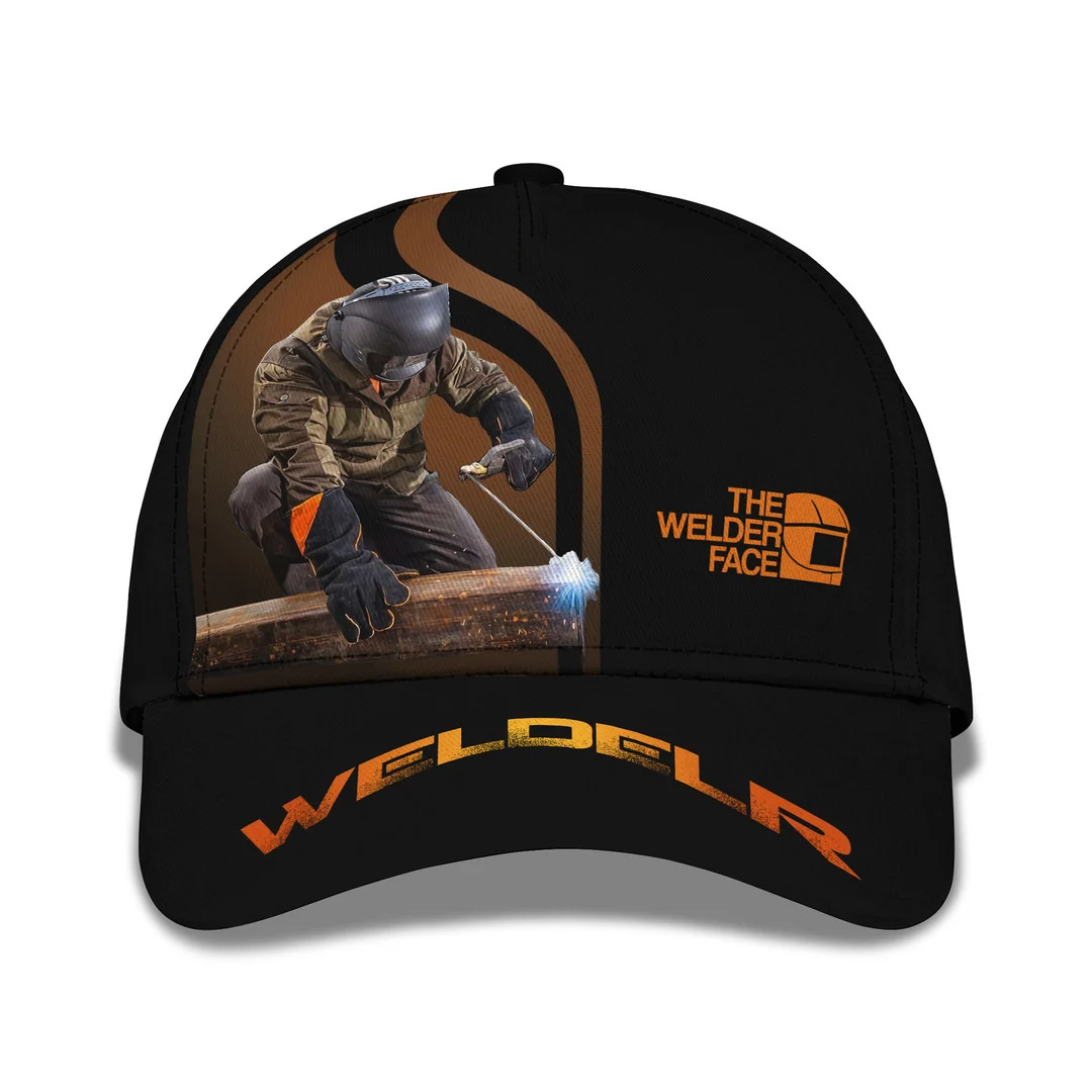 Welder Classic Cap Welding Personalized Name 3D Baseball Cap CA0339