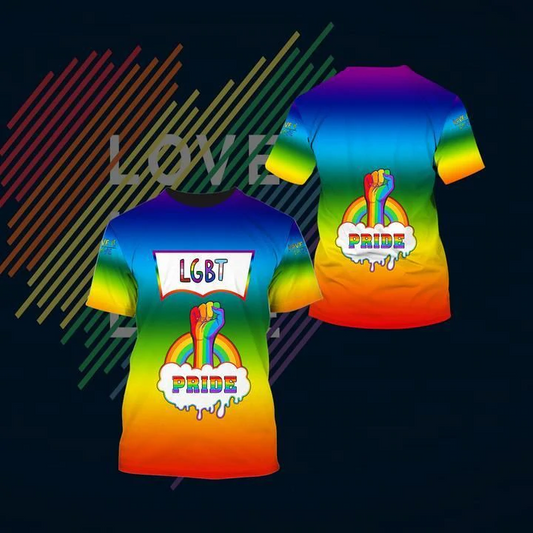 Lgbt Shirt For Pride Month, Pride T Shirts, Rainbow Shirt For Support Lgbt LO0841