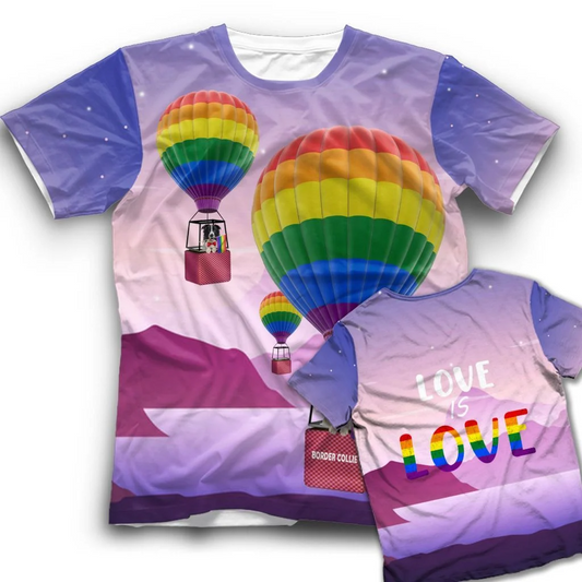 Love Is Love LGBT Shirt For Pride Month, Gift For Lesbian, Gay Man Shirt LO0781