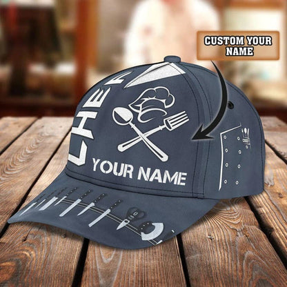 Personalized Chef Cap for Chef Colleague, 3D Classic Cap All Over Printed for Chef SO0170