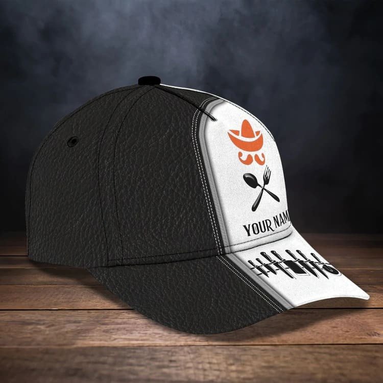 Personalized Chef Cap for Chef Colleague, 3D Classic Cap All Over Printed for Chef SO0170