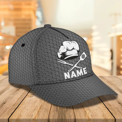 Personalized Chef Cap for Chef Colleague, 3D Classic Cap All Over Printed for Chef SO0170