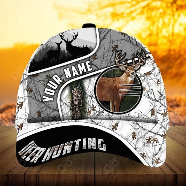 Colorful Deer Hunting Cap 3D Customize Classic Deer Cap for Hunting Lovers SO0015