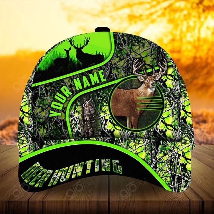 Colorful Deer Hunting Cap 3D Customize Classic Deer Cap for Hunting Lovers SO0015