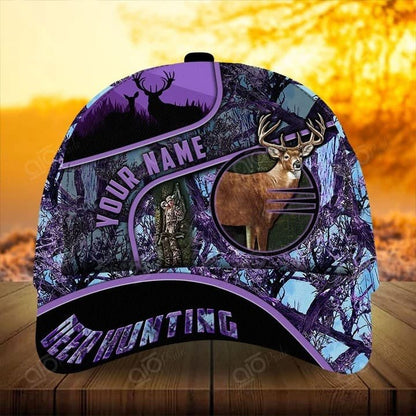 Colorful Deer Hunting Cap 3D Customize Classic Deer Cap for Hunting Lovers SO0015