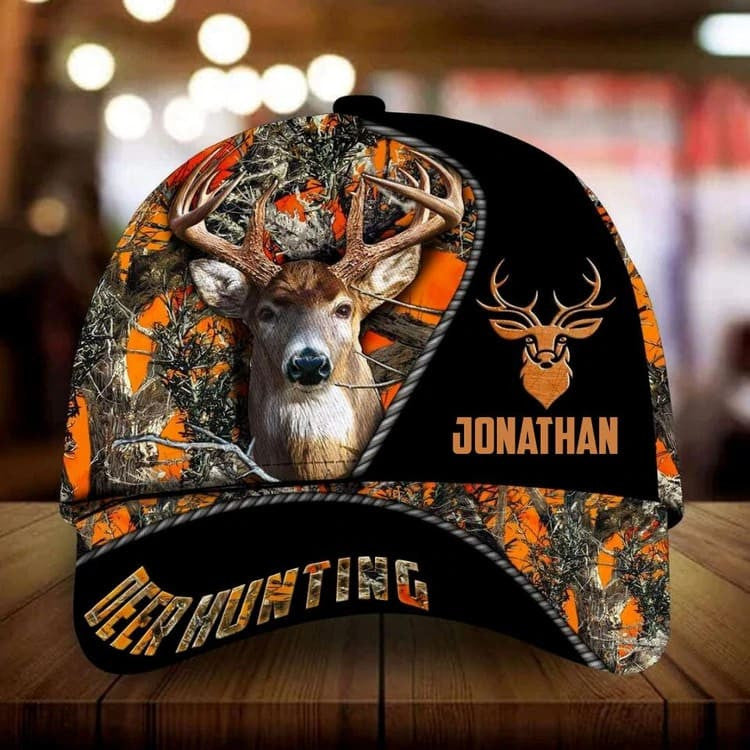 Colorful Deer Hunting Cap 3D Customize Classic Deer Cap for Hunting Lovers SO0015