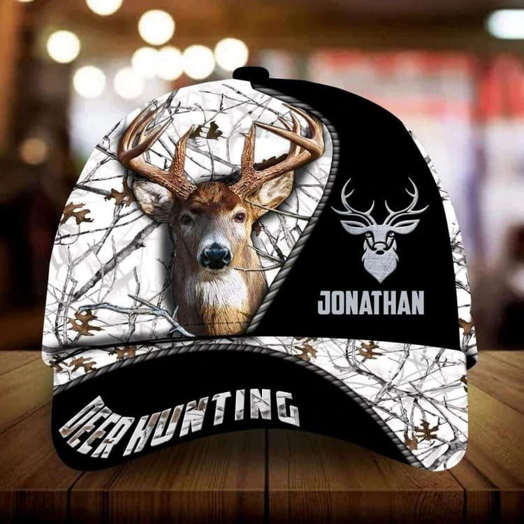 Colorful Deer Hunting Cap 3D Customize Classic Deer Cap for Hunting Lovers SO0015