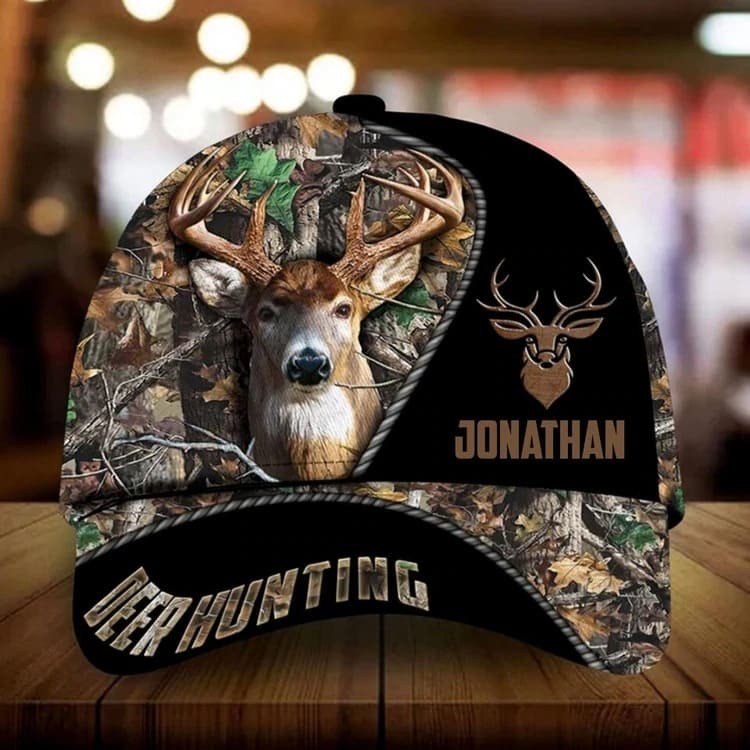 Colorful Deer Hunting Cap 3D Customize Classic Deer Cap for Hunting Lovers SO0015