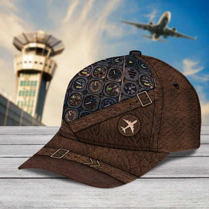 Personalized Pilot Classic Cap, Pilot Hat for Father, Gift for Dad from Daughter and Son SO0167