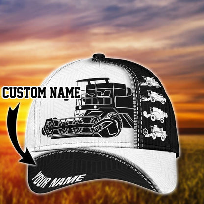 Personalized Excavator Equipment Hat, Excavator Cap for Crane Worker, Excavator Baseball Cap for Dad SO0408