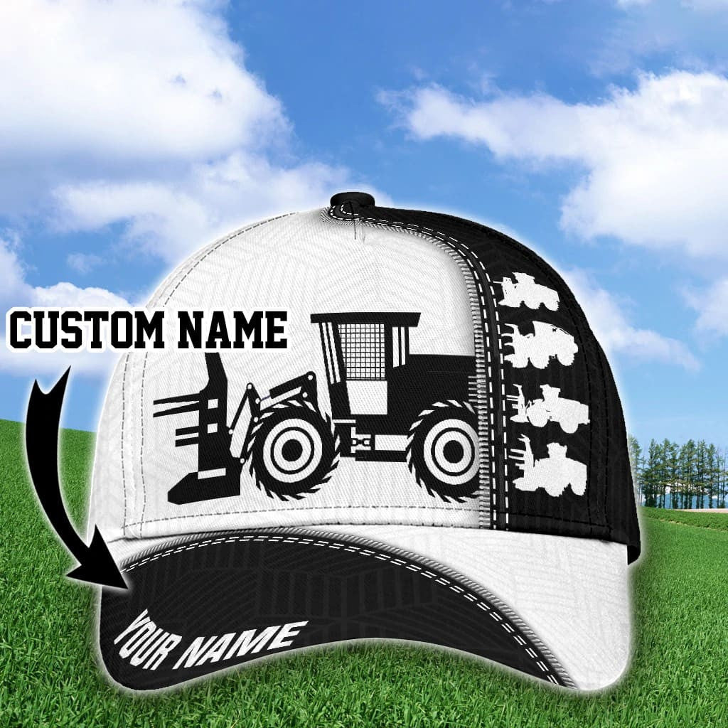 Personalized Excavator Equipment Hat, Excavator Cap for Crane Worker, Excavator Baseball Cap for Dad SO0408