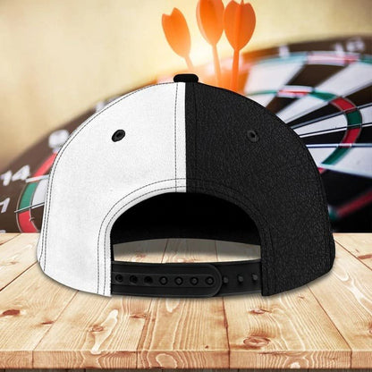 Personalized Dart 3D All Over Printed Baseball Cap, Water and Fire Art Dart Hat for Dart Lovers CO0017