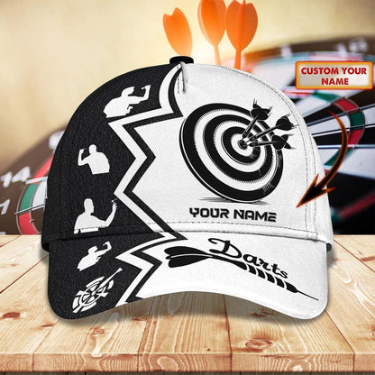 Customized Darts 3D Baseball Cap for Men and Women Who loves Dart, Gift for Dart Loves CO0015