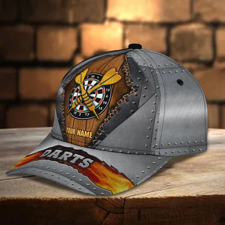 Customized Darts 3D Baseball Cap for Men and Women Who loves Dart, Gift for Dart Loves CO0015