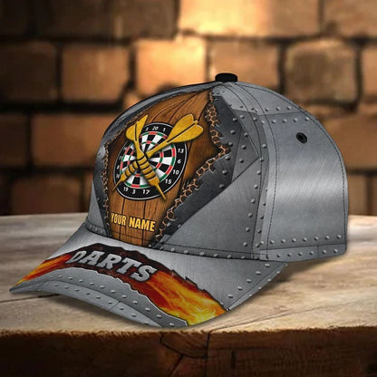 Customized Darts 3D Baseball Cap for Men and Women Who loves Dart, Gift for Dart Loves CO0015