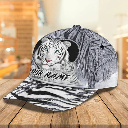 Summer American Tiger Personalized Tiger 3D Baseball Cap for man who Loves Tiger SO0402