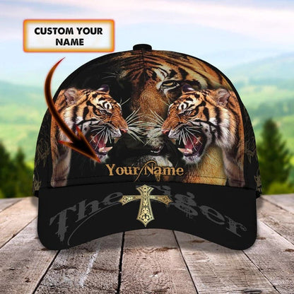 Summer American Tiger Personalized Tiger 3D Baseball Cap for man who Loves Tiger SO0402