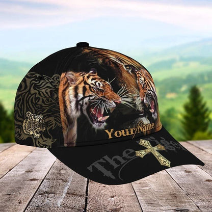 Summer American Tiger Personalized Tiger 3D Baseball Cap for man who Loves Tiger SO0402