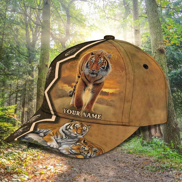 Summer American Tiger Personalized Tiger 3D Baseball Cap for man who Loves Tiger SO0402