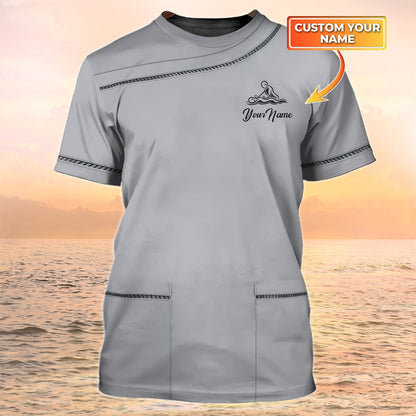 Massage Therapist Custom Shirt Grey For Men Women TO1993