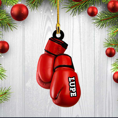 Personalized Boxing Custom Shaped Acrylic Ornament for Boxing Lovers OO3721