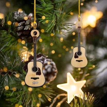 Personalized Electric Guitar Acrylic Ornament for Guitar Player, Gift for Son and Man SO0985