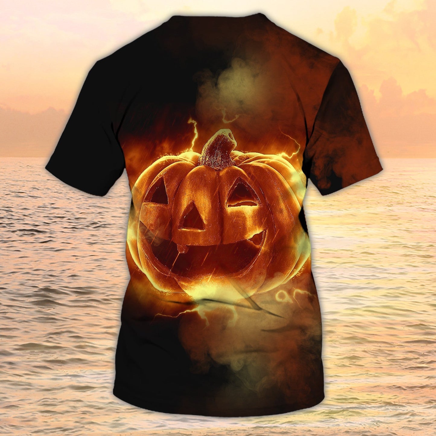 Halloween Funny Pumpkin T Shirt Premium Halloween 3D Shirt Adult TO1952