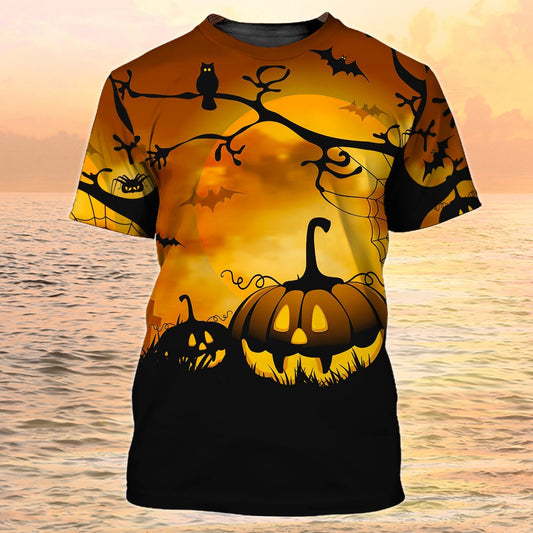 3D Full Print Halloween Tshirt Men Women Halloween Autumn Shirts TO1958