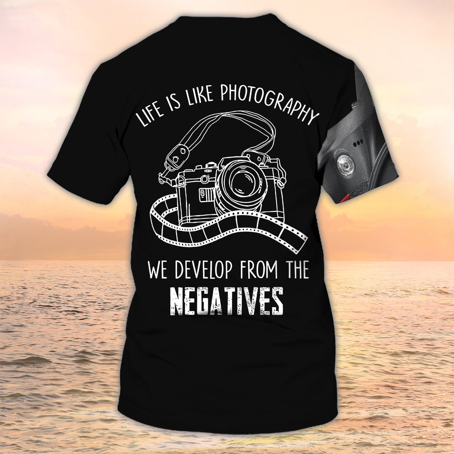 Photography Shirts, Photographer Custom Tshirt, Life Is Like Photography Gift For Photographer TO2201