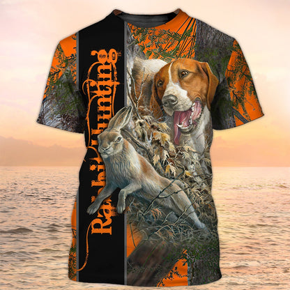 Rabit Hunting Tee Shirts, Hunting Tshirt, Rabit Hunting Tshirts TO2466