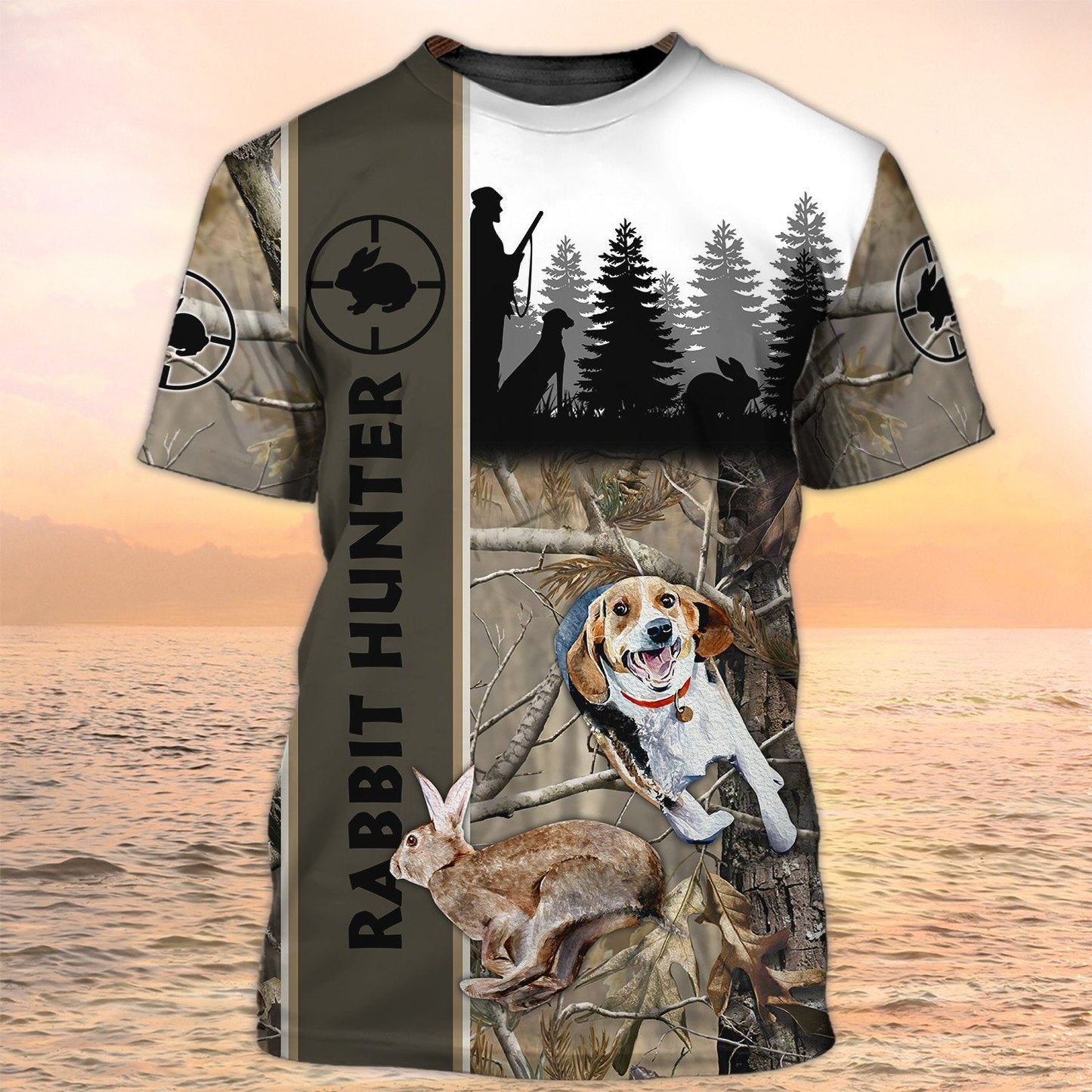 Rabit Hunting Tee Shirts, Hunting Tshirt, Rabit Hunter Tshirts TO2467