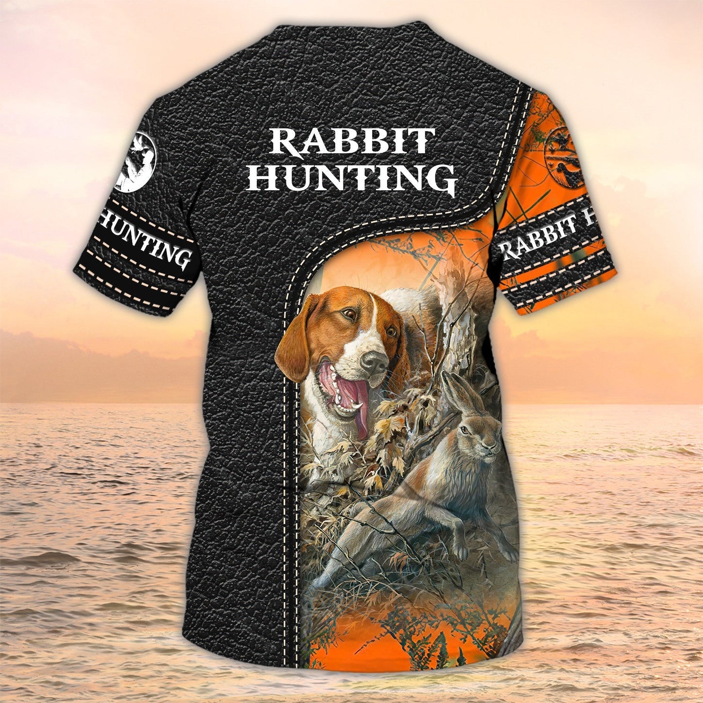 Rabit Hunting 3D Print Shirt, Beagle Hunting Personalized Name TO2477