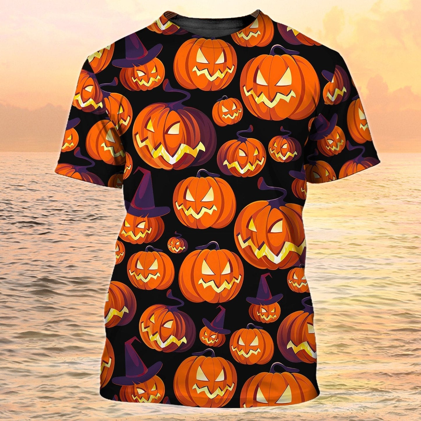 3D Full Of Pumpkin On Shirt Halloween Pumpkin Shirt Men Women TO1977