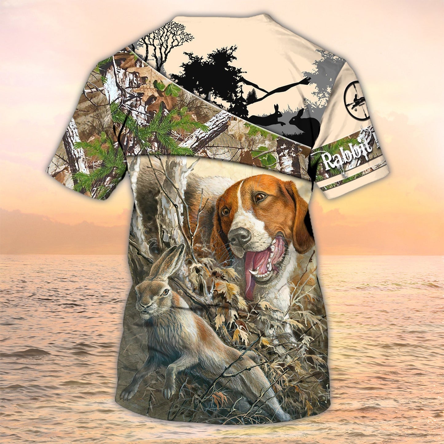 Rabbit Hunting 3d All Over Printed Shirts, Hunting Tshirt, Rabit HunterTshirts TO2471