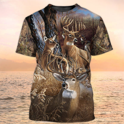 Deer Hunting Tshirts, Hunting Tshirt, Deer Hunter Tshirts TO2474