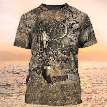 Hunting Deer T shirts, Hunting Tshirt, Deer Hunter Tshirts TO2476