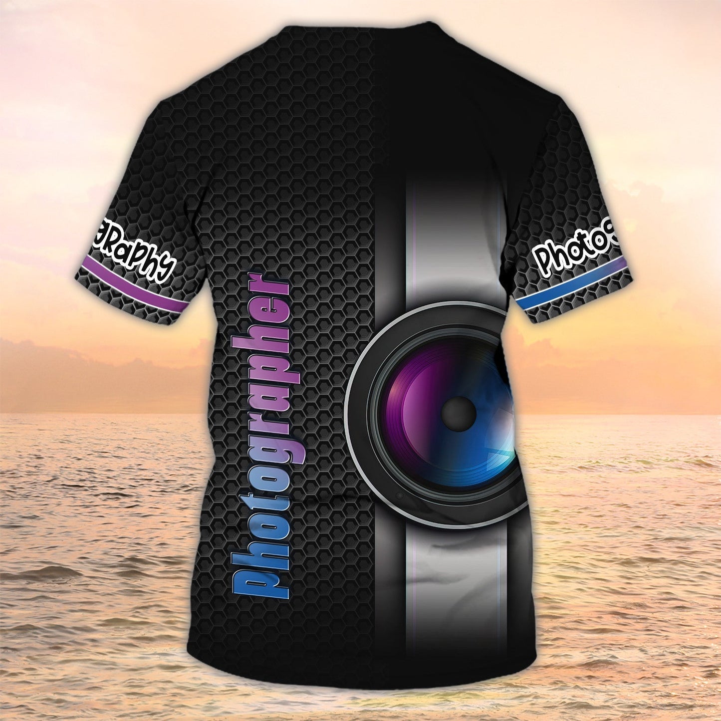 Photographer Shirts Camera Shirts Photography Custom Tshirt For Photographer Club Uniform TO2206