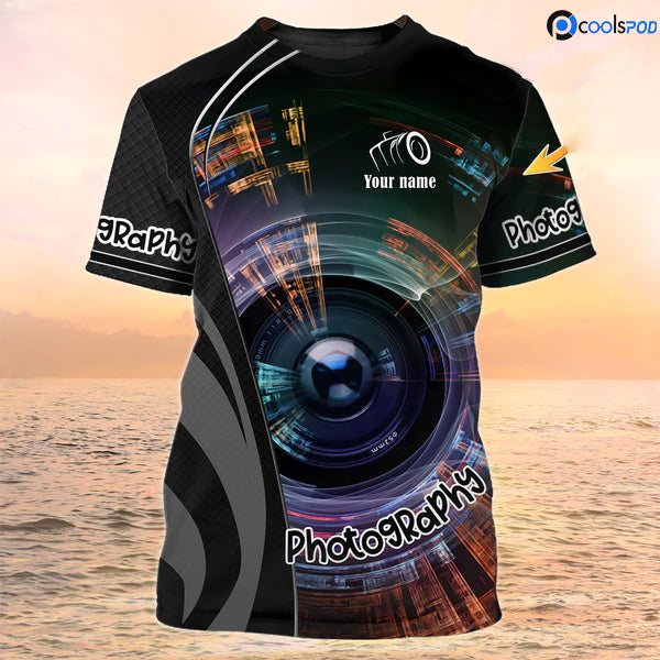 Photography Shirts Camera Shirts Photographer Custom Tshirt Gift For Camera Lover TO2207