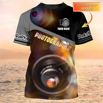 Photographer Shirts Cameraman Shirts Photography Custom Tshirt Gifts For Photographer TO2208