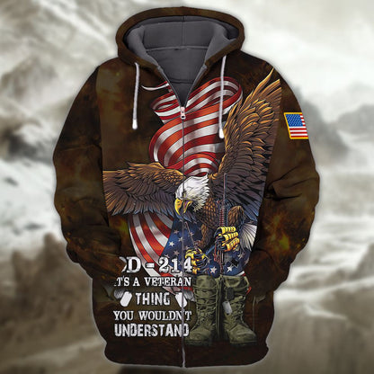 Dd-214 Veteran 3D Shirts For Men Women, Us Veteran Sweatshirt TO2777