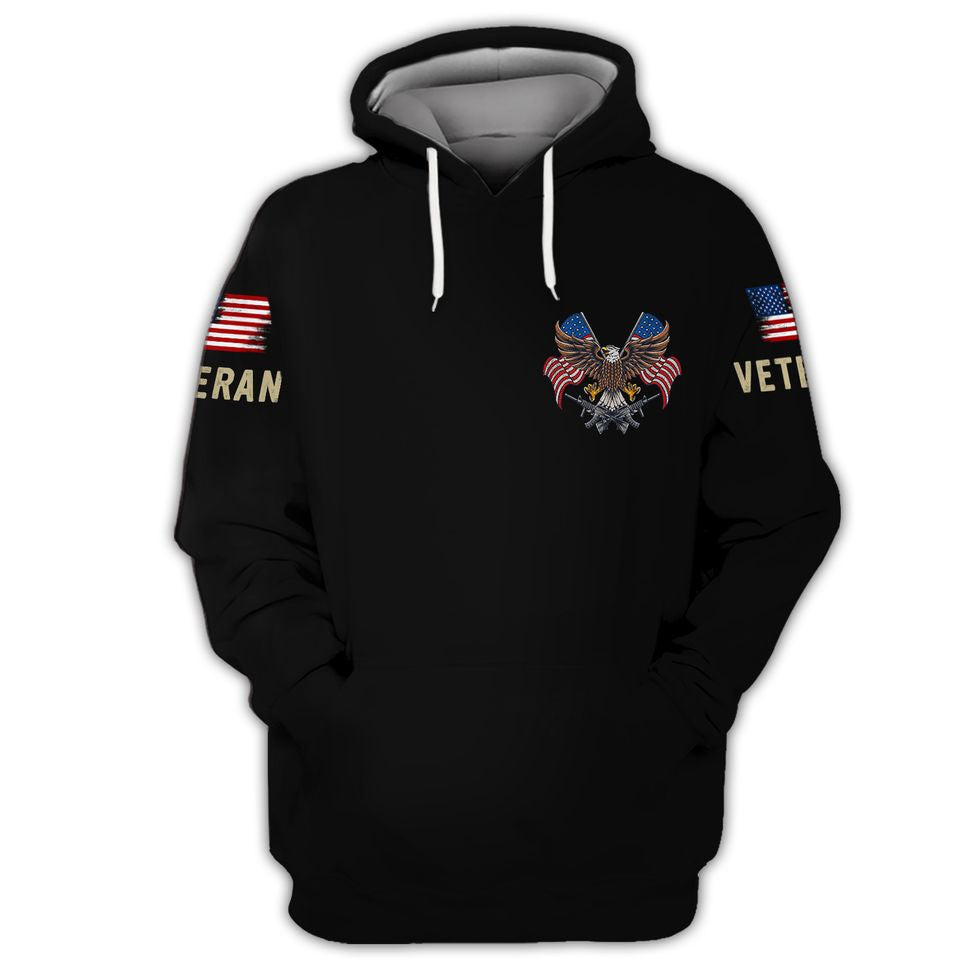 I Am A Veteran Like Dad And Mom Before Me 3D Shirt, Proud Son Of Veteran Clothing TO2765