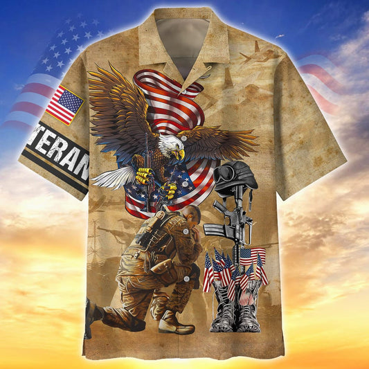 Us Veteran 3D All Over Print Shirt, Gift For Veteran TO2752