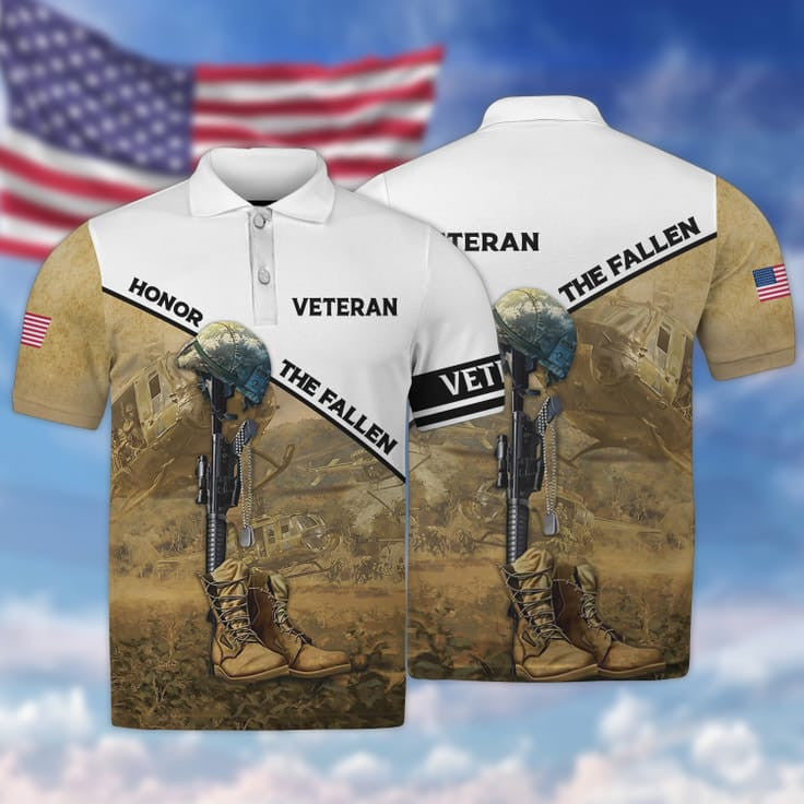 Honor The Fallen 3D Print On Shirt, Ugly Sweater For Veteran, Gift For Us Veteran TO2754